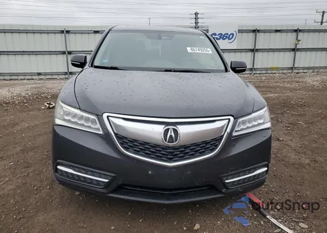 2014 Acura Mdx z USA, uszkodzony, nr VIN 5FRYD4H20EB005372